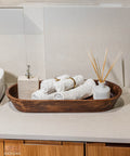 Acacia Dough Bowl With Server  - Extra Large