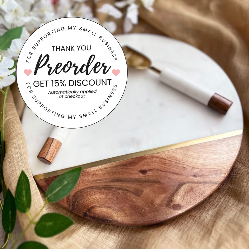 Preorder Personalized Cheeseboard